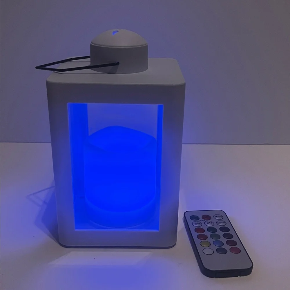 Decorative LED Flame-less Lantern with Remote